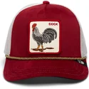 cap-zaobljena-red-snapback-the-farm-de-goorin-bros