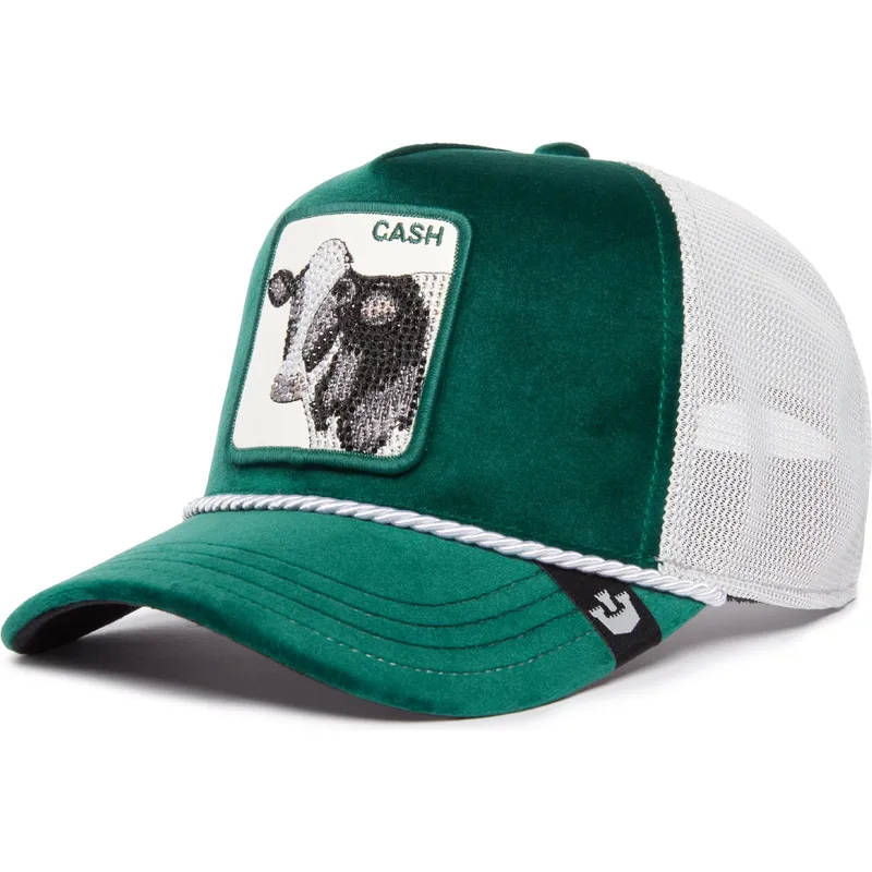 kapa-zaobljena-zelena-snapback-cash-emerald-cow-the-farm-jewel-tones-the-farm-goorin-bros