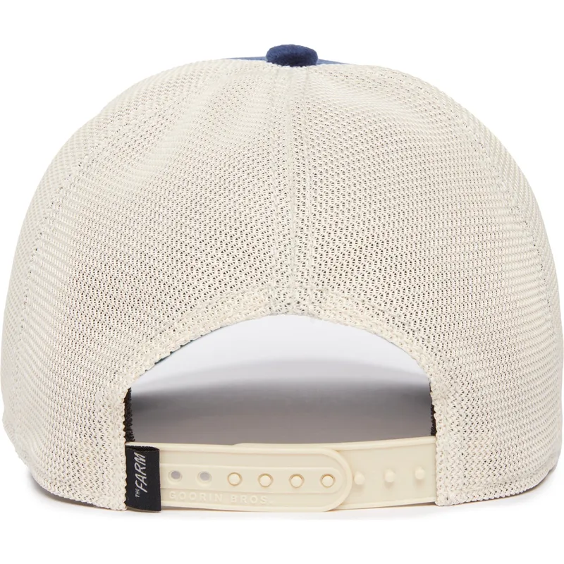kapa-zaobljena-plava-snapback-sapphire-goat-the-farm-jewel-tones-the-farm-goorin-bros