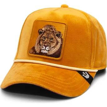 kapa-zaobljena-zuta-snapback-lion-royalty-the-farm-goorin-bros