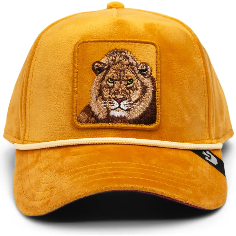kapa-zaobljena-zuta-snapback-lion-royalty-the-farm-goorin-bros