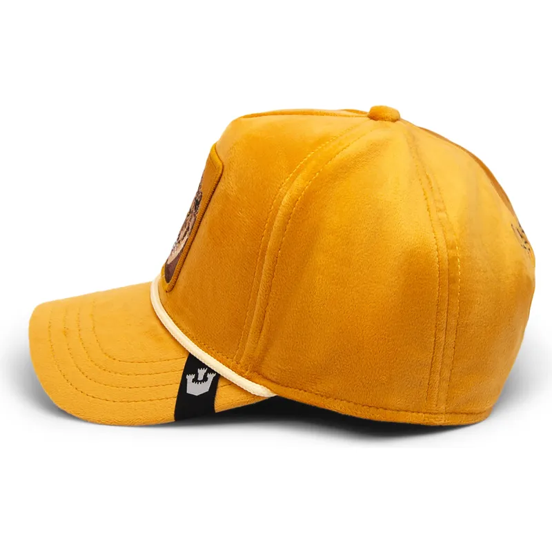 kapa-zaobljena-zuta-snapback-lion-royalty-the-farm-goorin-bros