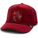 kapa-zaobljena-crvena-snapback-royalty-the-farm-goorin-bros
