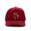 kapa-zaobljena-crvena-snapback-royalty-the-farm-goorin-bros