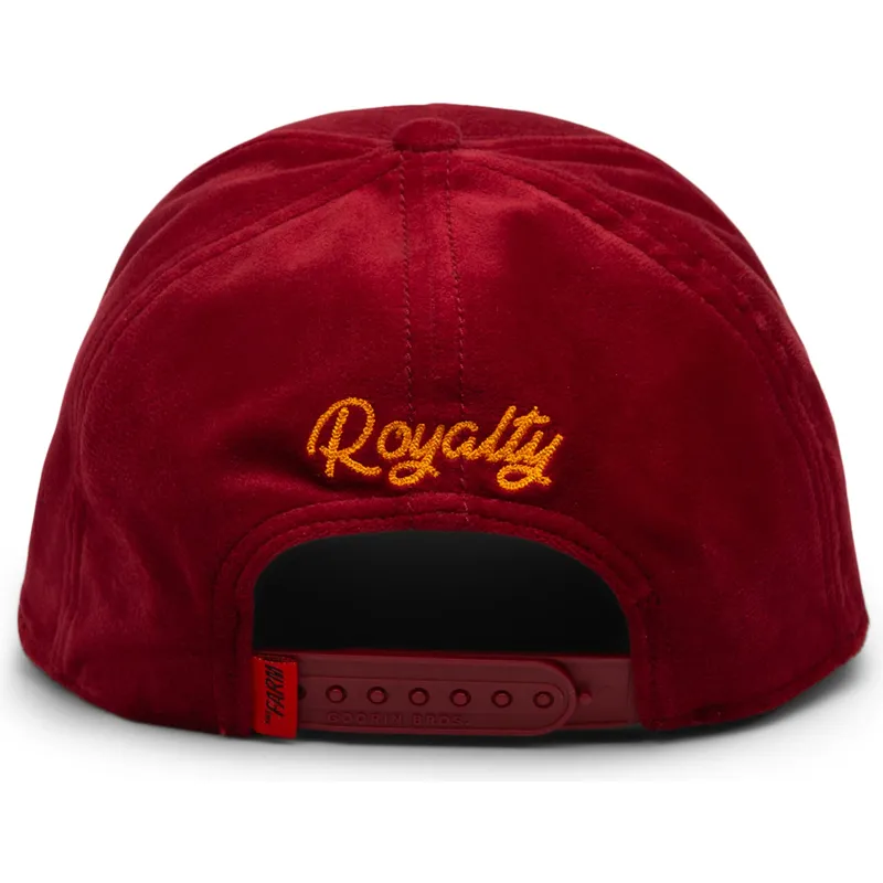 kapa-zaobljena-crvena-snapback-royalty-the-farm-goorin-bros kapa-zaobljena-crvena-snapback-royalty-the-farm-goorin-bros