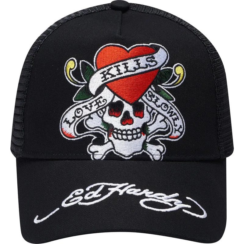 kapa-zaobljena-crna-snapback-love-kills-slowly-ed-hardy
