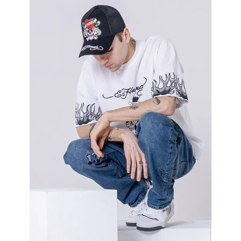kapa-zaobljena-crna-snapback-love-kills-slowly-ed-hardy