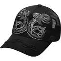 kapa-zaobljena-crna-snapback-duo-black-snake-ed-hardy