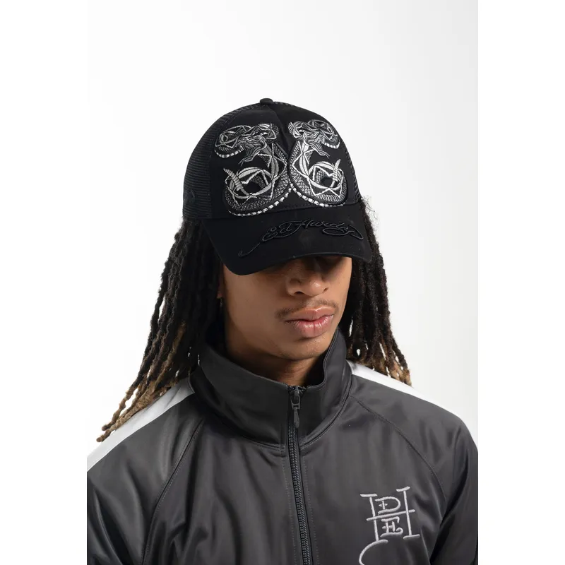 kapa-zaobljena-crna-snapback-duo-black-snake-ed-hardy kapa-zaobljena-crna-snapback-duo-black-snake-ed-hardy