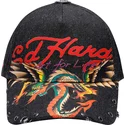 cap-zaobljena-black-adjustable-strap-ed-hardy