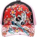 kapa-zaobljena-ruzicasta-snapback-ghost-ed-hardy