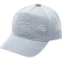 kapa-zaobljena-plava-podesiv-denim-embossed-skull-ed-hardy