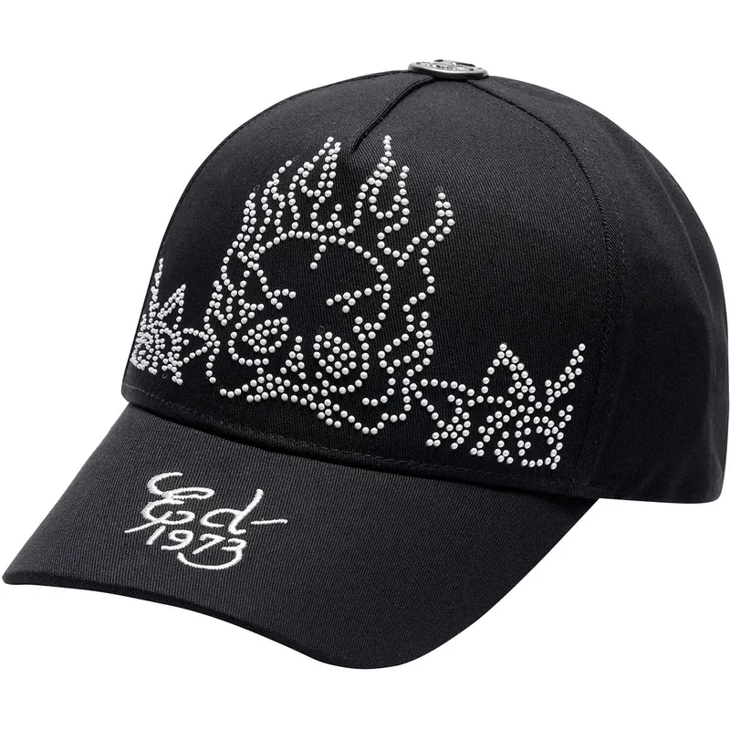 kapa-zaobljena-crna-podesiv-flaming-skull-ed-hardy kapa-zaobljena-crna-podesiv-flaming-skull-ed-hardy