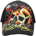 kapa-zaobljena-crna-podesiv-skull-chopper-ed-hardy