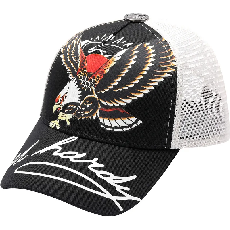 kapa-zaobljena-crna-snapback-soaring-eagle-ed-hardy