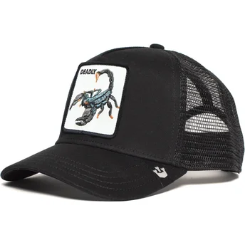 Goorin Bros. Deadly The Deadliest Scorpion The Farm Black Trucker Hat