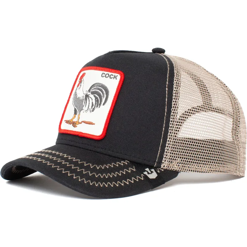 cap-zaobljena-black-snapback-the-farm-de-goorin-bros