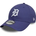 kapa-zaobljena-ljubicasta-podesiv-9forty-league-essential-detroit-tigers-mlb-new-era