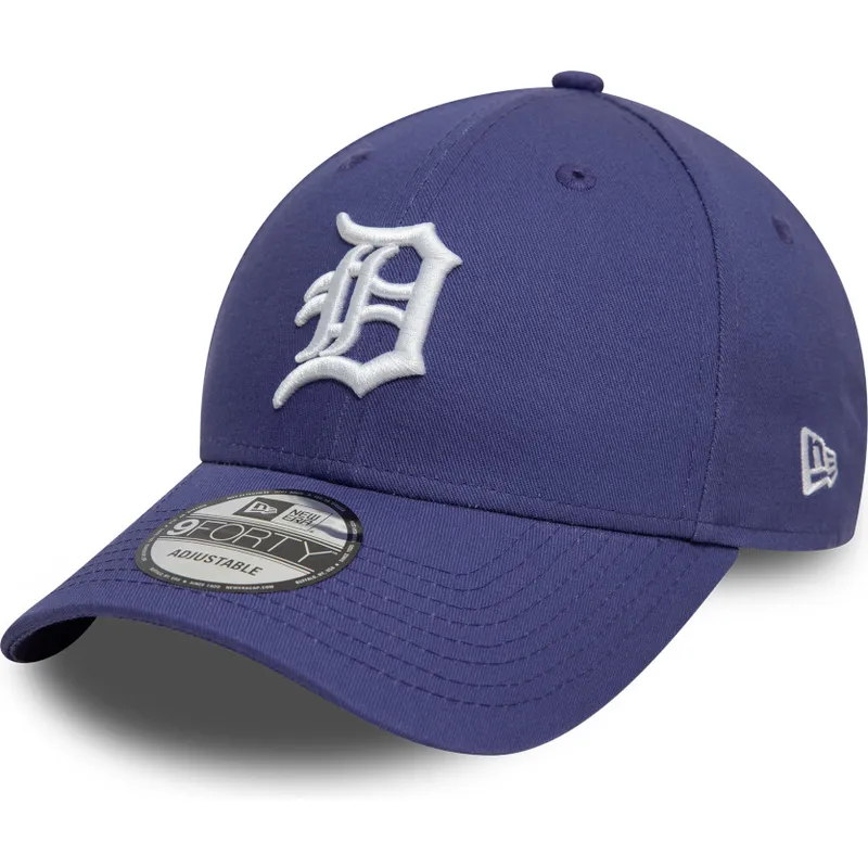 kapa-zaobljena-ljubicasta-podesiv-9forty-league-essential-detroit-tigers-mlb-new-era