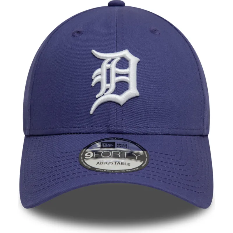 kapa-zaobljena-ljubicasta-podesiv-9forty-league-essential-detroit-tigers-mlb-new-era