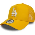 kapa-zaobljena-zuta-snapback-9forty-a-frame-league-essential-los-angeles-dodgers-mlb-new-era