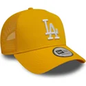 kapa-zaobljena-zuta-snapback-9forty-a-frame-league-essential-los-angeles-dodgers-mlb-new-era