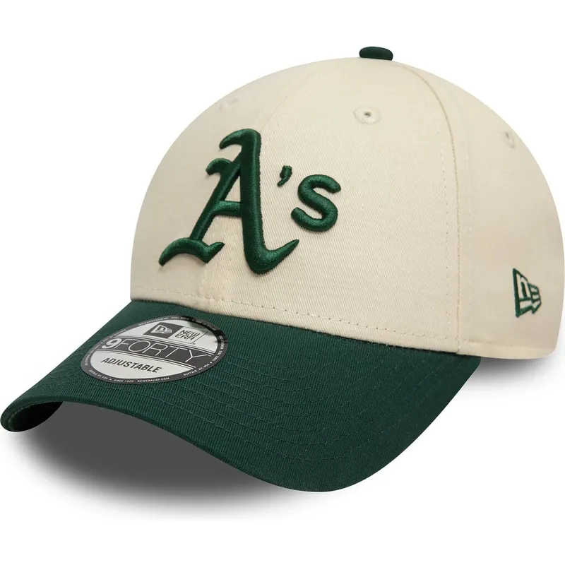 kapa-zaobljena-bez-podesiv-9forty-colour-block-oakland-athletics-mlb-new-era