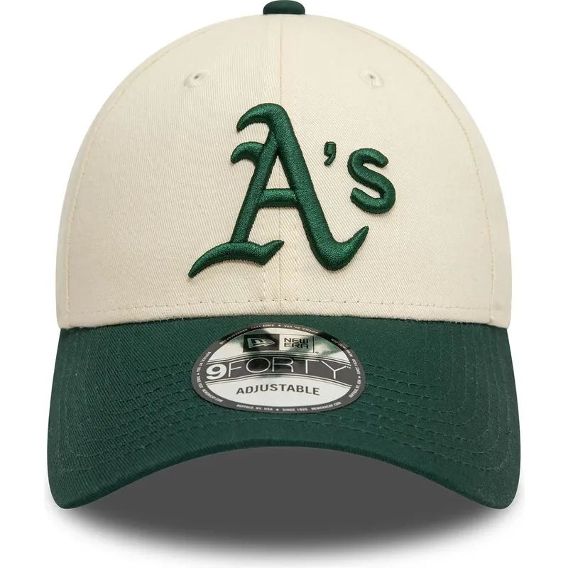 kapa-zaobljena-bez-podesiv-9forty-colour-block-oakland-athletics-mlb-new-era