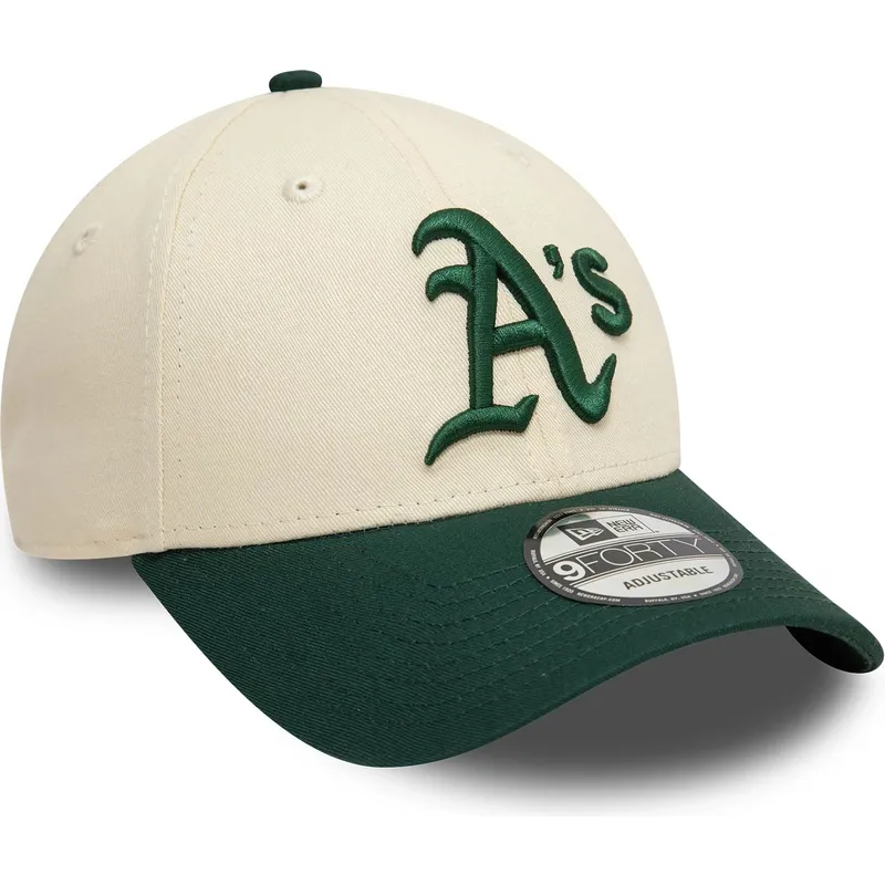kapa-zaobljena-bez-podesiv-9forty-colour-block-oakland-athletics-mlb-new-era