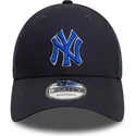 kapa-zaobljena-mornarsko-plava-podesiv-9forty-side-patch-new-york-yankees-mlb-new-era