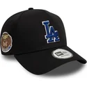 kapa-zaobljena-crna-snapback-9forty-a-frame-world-series-patch-los-angeles-dodgers-mlb-new-era