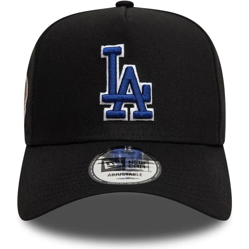 kapa-zaobljena-crna-snapback-9forty-a-frame-world-series-patch-los-angeles-dodgers-mlb-new-era kapa-zaobljena-crna-snapback-9forty-a-frame-world-series-patch-los-angeles-dodgers-mlb-new-era
