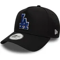 kapa-zaobljena-crna-snapback-9forty-a-frame-world-series-patch-los-angeles-dodgers-mlb-new-era