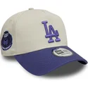 kapa-zaobljena-ljubicasta-snapback-9forty-a-frame-world-series-patch-los-angeles-dodgers-mlb-new-era