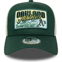 kapa-zaobljena-zelena-snapback-9forty-a-frame-patch-oakland-athletics-mlb-new-era