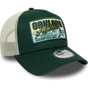 kapa-zaobljena-zelena-snapback-9forty-a-frame-patch-oakland-athletics-mlb-new-era