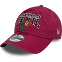 kapa-zaobljena-crvena-podesiv-9twenty-washed-tasmania-looney-tunes-new-era