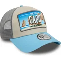 kapa-zaobljena-plava-snapback-9forty-a-frame-license-plate-cabo-ciudades-y-playas-new-era