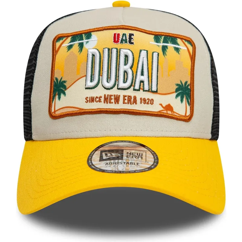 kapa-zaobljena-zuta-snapback-9forty-a-frame-license-plate-dubai-ciudades-y-playas-new-era kapa-zaobljena-zuta-snapback-9forty-a-frame-license-plate-dubai-ciudades-y-playas-new-era