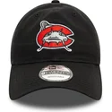 kapa-zaobljena-crna-podesiv-9twenty-carolina-mudcats-milb-new-era