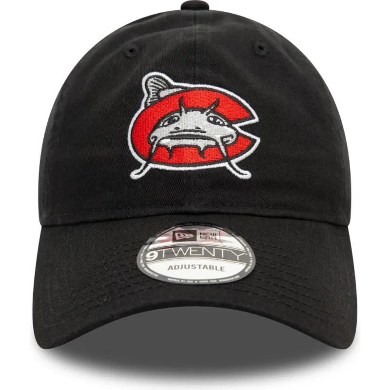 kapa-zaobljena-crna-podesiv-9twenty-carolina-mudcats-milb-new-era
