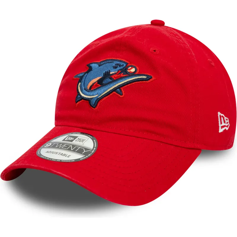 kapa-zaobljena-crvena-podesiv-9twenty-clearwater-threshers-milb-new-era