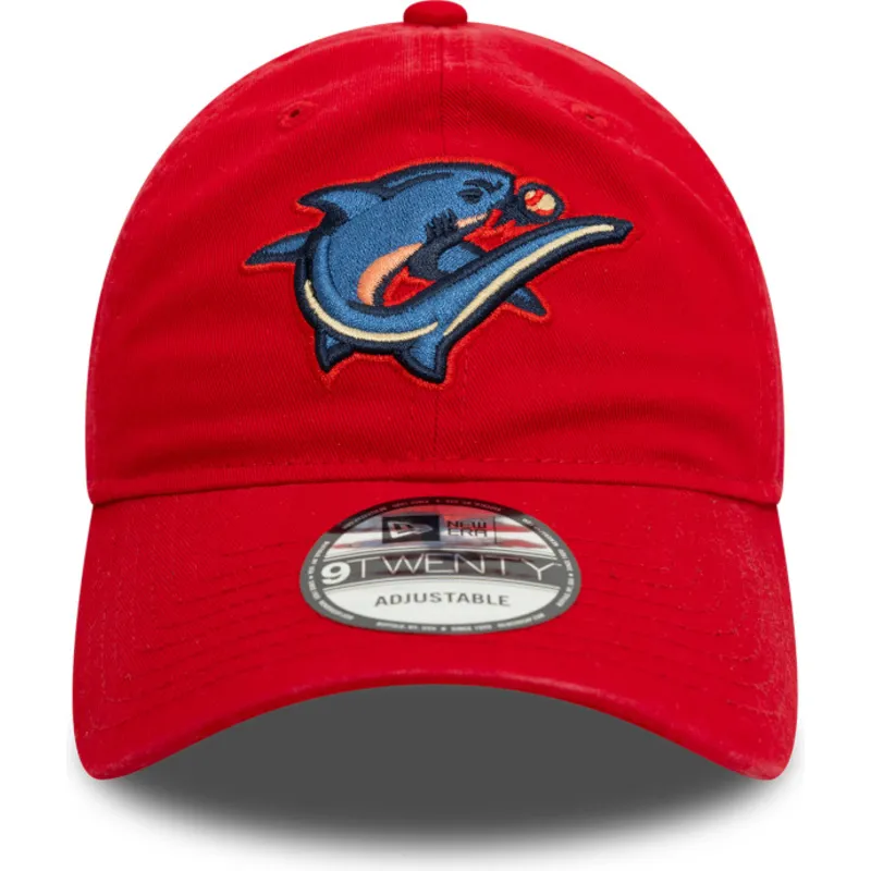 kapa-zaobljena-crvena-podesiv-9twenty-clearwater-threshers-milb-new-era