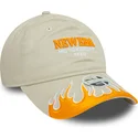 cap-zaobljena-beige-adjustable-strap-9twenty-new-era