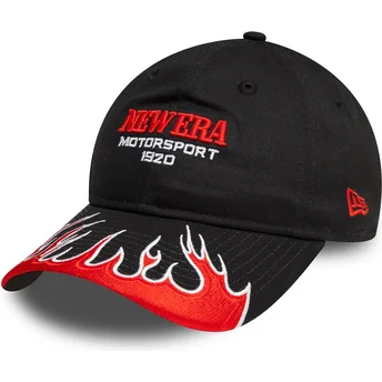 Cap zaobljena black adjustable strap 9TWENTY New Era
