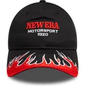 kapa-zaobljena-crna-podesiv-9twenty-flame-visor-new-era