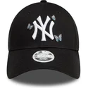 kapa-zaobljena-crna-podesiv-9twenty-icon-butterflies-new-york-yankees-mlb-new-era