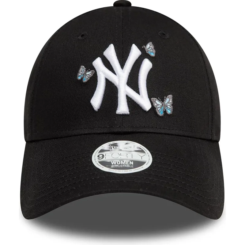 kapa-zaobljena-crna-podesiv-9twenty-icon-butterflies-new-york-yankees-mlb-new-era