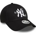 kapa-zaobljena-crna-podesiv-9twenty-icon-butterflies-new-york-yankees-mlb-new-era