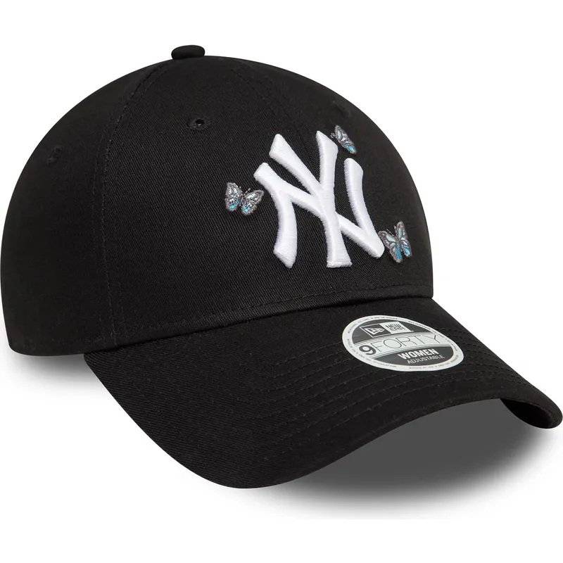 kapa-zaobljena-crna-podesiv-9twenty-icon-butterflies-new-york-yankees-mlb-new-era